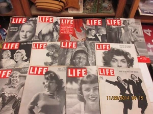 13 diff. lIFE MAGAZINES GROUP -1952-----2 - Picture 1 of 1