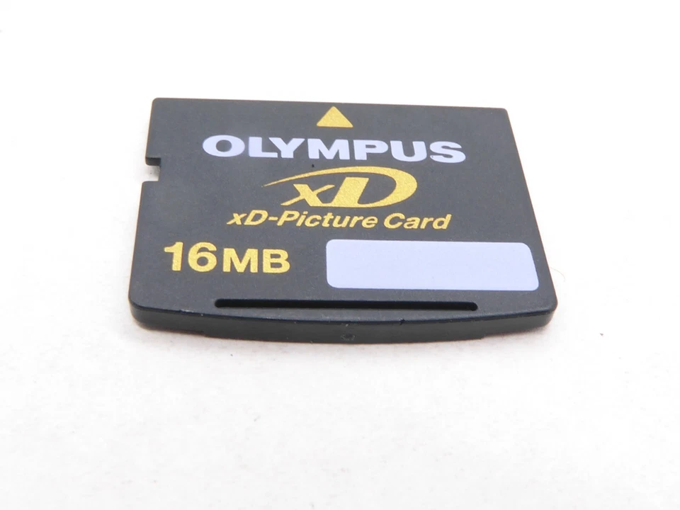 OLYMPUS  16MB  XD MEMORY CARD TYPE  FINEPIX/ OLYMPUS CAMERAS 16MB  FUJIFILM - Image 1 of 2
