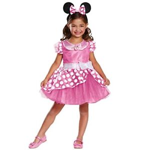 Smiffys Disney Minnie Mouse Deluxe Costume (Size 3T-4T)