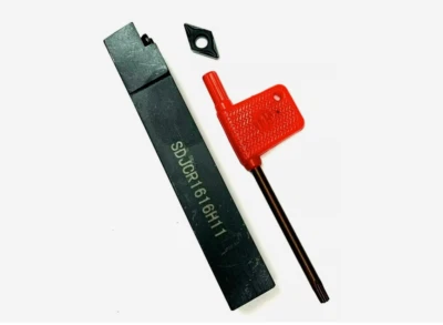 SDJCR-1616H11 INDEXABLE LATHE TURNING TOOL -16 x 16MM- USES DCMT 11T3 INSERT - Image 1 of 4