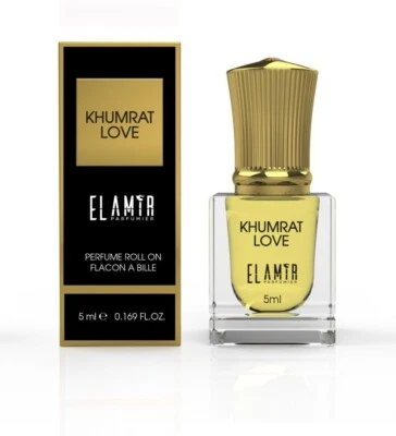 El Amir KHUMRAT LOVE Parfümöl 5 ml – Alkoholfrei, Unisex, Langanhaltend, Roll-On