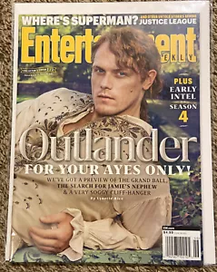 ENTERTAINMENT WEEKLY MAGAZINE #1491 NOV 2017, 1 of 3 OUTLANDER, NEW NO LABEL - Picture 1 of 1