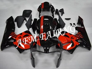 Red Black ABS Injection Mold Bodywork Fairing Panel Kit for CBR600RR 2003 2004 - Picture 1 of 5