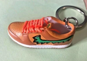 Nuevo Mini 3D~ SB DUNK Grateful Dead Orange~ Zapatillas Zapatillas Llavero Pintado a Mano - Imagen 1 de 6