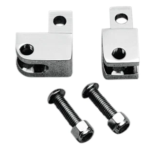 Custom Cycle - CCE9734 - Chrome Footpeg Elevators - Picture 1 of 1