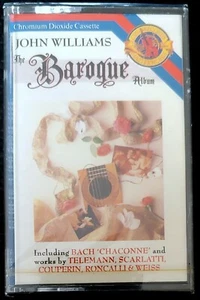 JOHN WILLIAMS – THE BAROQUE ALBUM CASSETTE FACTORY SEALED - Picture 1 of 2