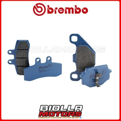 KIT PASTIGLIE FRENO BREMBO APRILIA PEGASO 650 1994 ANTERIORE + POSTERIORE [06 -  Foto 1 de 4