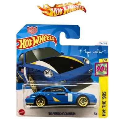 Hot Wheels 96 Porsche Carrera 174/250 HW: The 90s 1/10 Die Cast Mattel - Image 1 of 4