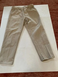 Jeans Wrangler beige misura 36X32 - Foto 1 di 7