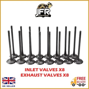JAGUAR LAND ROVER 204PT 2.0PETROL INLET AND EXHAUST VALVES SET JDE28248 LR030370 - Picture 1 of 8