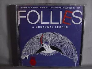 Follies- A Broadway Legend- 1987 London Cast- NEU - Picture 1 of 1
