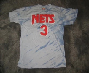 Throwback Retro Style NEW JERSEY NETS Brooklyn Tye Die #3 Petrovic Hommage  - Bild 1 von 5