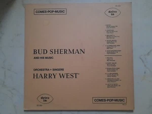 BUD SHERMAN AND HIS MUSIC / HARRY WEST *70s Drive In Label*VINYL NM* - Picture 1 of 5
