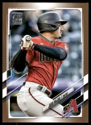 2021 Topps Josh Rojas #US192 Arizona Diamondbacks GOLD /2021 - Image 1 of 2