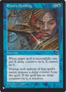 MTG - The List - Tempest - Ertai´s Meddling - Bild 1 von 1