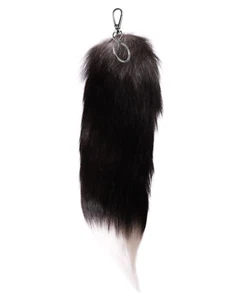 trendfuxx - Fuchsschwanz Anhänger - Fuchsschweif für Handtasche - Fell Pelz 05