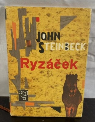 John Steinbeck The Red Pony Czech Translation 1966 Edition Dust Jacket Ribbon Foto 1 de 4