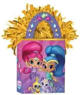 Shimmer & Shine Nick Jr Dibujos Animados Fiesta de Cumpleaños Decoración Bolso Globo Peso Foto 1 de 1