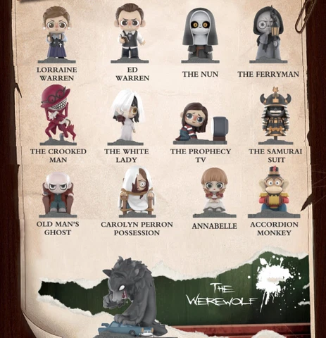 POP MART X Warner The Conjuring Universe Series Blind Box Confirmed Figure HOT Cover