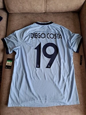 Camiseta Fútbol Atlético de Madrid Diego Costa 19 BNWT AT0026-436 NIKE Original - Imagen 1 de 4