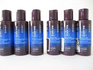 JOICO COLOR BALANCE BLUE 3x Shampoo & 3x Conditioner 1.7 oz travel size! - Picture 1 of 3