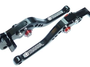 YAMAHA FZS600 1998-2003 KURZE BREMS- & KUPPLUNGSHEBEL STRASSENSPUR GRAVIERT - Bild 1 von 10