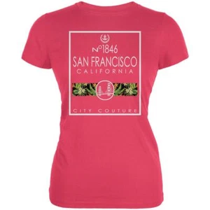 Bridge Cute Couture San Francisco California Juniors Soft T Shirt - Picture 1 of 1