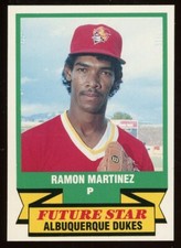 1989 CMC Team Issue Albuquerque Dukes RAMON MARTINEZ dodgers