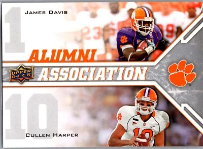 2009 Upper Deck Draft Edition #237 Cullen Harper / James Davis - Image 1 of 2