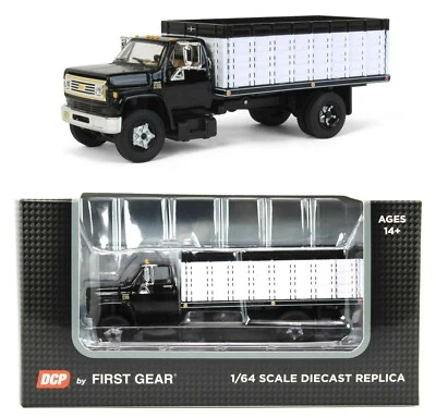 NEW 2022 1:64 DCP *BLACK & WHITE* Chevrolet C65 GRAIN TRUCK NIB - Image 1 of 3