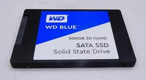 WD BLUE 500GB 2.5" SATA SOLID STATE DRIVE (WDS500G2B0A-00SM50) #88349# - Photo 1/2
