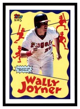 1992 Topps Kids #95 WALLY JOYNER Kansas City Royals