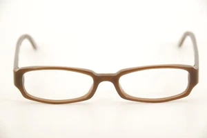 Rare Authentic Chanel 3145 c.1085 50mm Brown Gold Charm Frames Glasses Italy - Picture 1 of 7