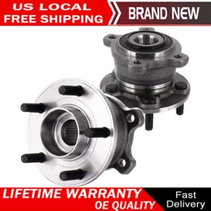 AWD (2) Rear Wheel Bearing Hub for 2013 2014 2015 2016 2017 2018 Ford Escape - Picture 1 of 9