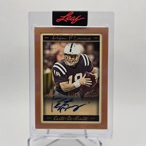 2023 Leaf Art Of Sport Peyton Manning AUTO 5/12 Carte De Visite (SEALED) - Picture 1 of 2