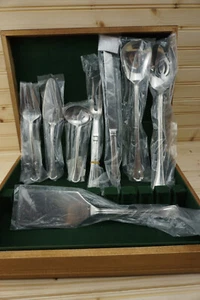 Reed & Barton Arlington Newton (8) Servierstücke-NEU-Torte-Fleisch-Soße-Tranchierset - Bild 1 von 8