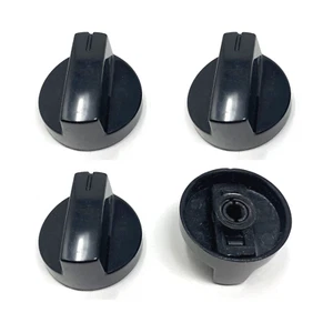 Kit 4 Manopole Pomelli Nere Per Cucina Piano Cottura Beko Originale - Imagen 1 de 1