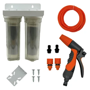 Filtros de agua para lavado de autos DI, para enjuague sin manchas para valeting de autos - con manguera y pistola - Imagen 1 de 6