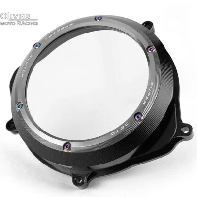 CNC Racing Clear Clutch Cover Protector For Honda CRF450R CRF 450R 2009-2016 Foto 1 de 4