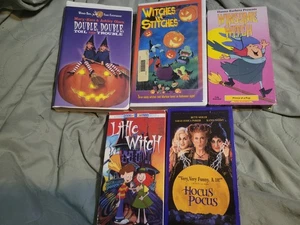 Children Witch Halloween Cartoon VHS Lot Mary Kate & Ashley Winsome Witch - Picture 1 of 3