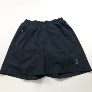 Saxx Kinetic Train 2n1 Medium (Fit 28 In) Athletic 7.5" Shorts Lined Black - Picture 1 of 9