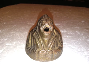 antique bronze hindu incense burner screaming monk figure - Picture 1 of 3