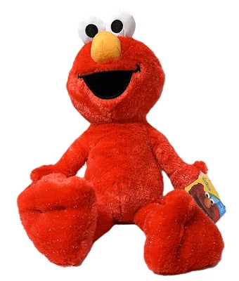 Juguete de peluche grande Sparkle Elmo 14 pulgadas Plaza Sésamo suave nuevo con etiqueta 2+ Foto 1 de 3