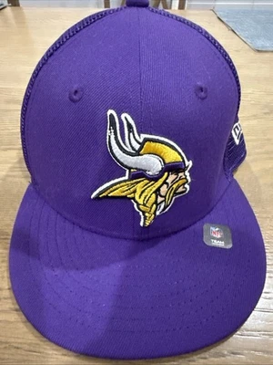 Gorra New Era Minnesota Vikings jóvenes niños Snapback NFL RN11493 ligeramente usada Foto 1 de 4