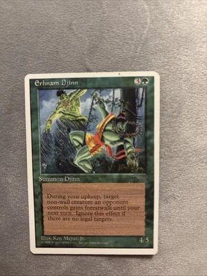 Erhnam Djinn - Magic The Gathering MtG  - Chronicles - Excellent  - Image 1 of 2