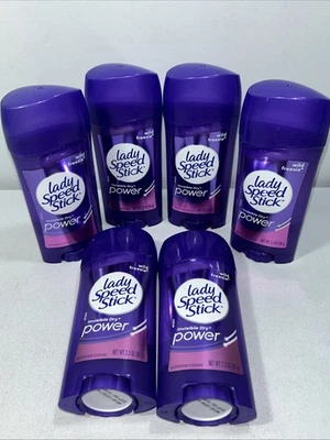 6 Nuevos Lady Speed Stick Invisible Dry Power Wild Freesia Antitranspirante Deod  Foto 1 de 4
