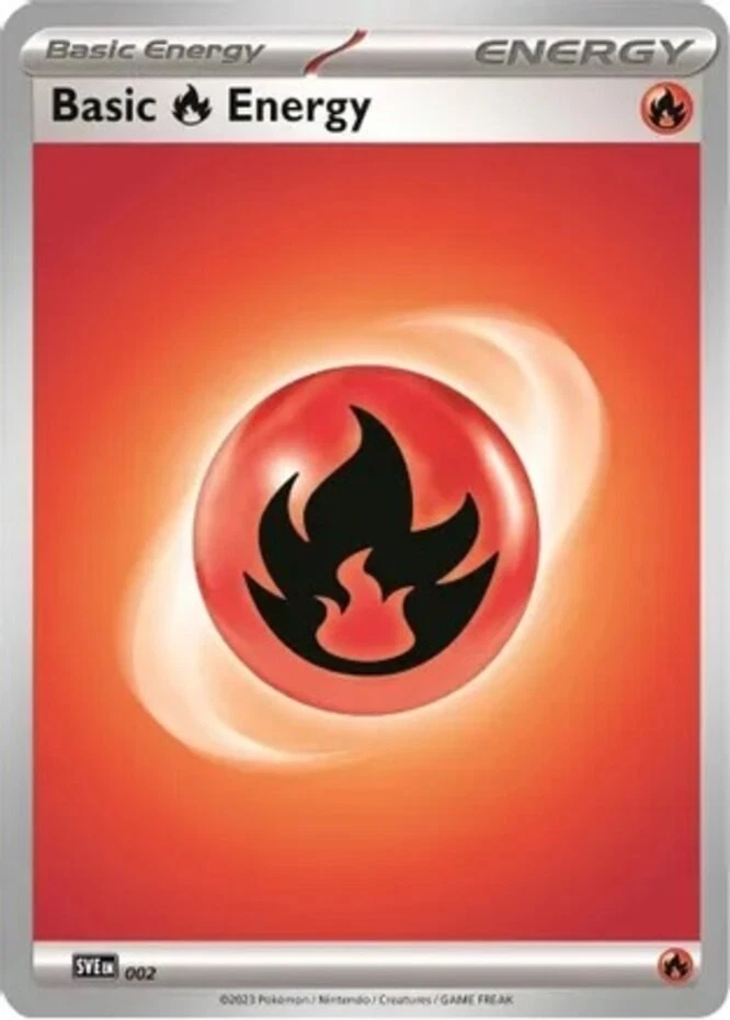 Basic Fire Energy - 002 - Scarlet & Violet - Base Set #002 Pokemon TCG - Image 1 of 1