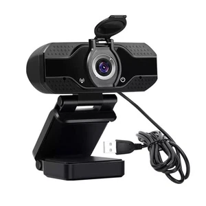 1080p Full HD Webcam Crystal Clear Video For PC And Laptop And LCD Monitors - Afbeelding 1 van 11