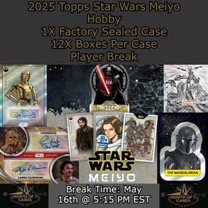 Obi Wan-Kenobi - 2025 Topps Star Wars Meiyo - 1X Case Player BREAK #2 - Picture 1 of 7
