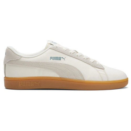 Scarpe casual sneakers uomo PUMA Smash V2 Preppy stringate bianche 39302802